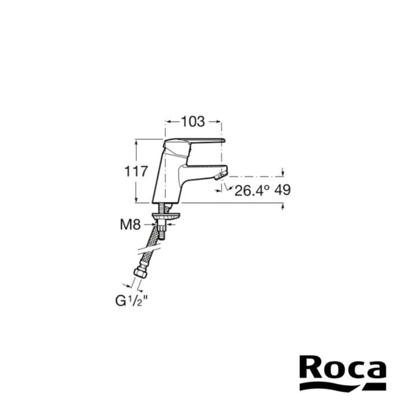 Grifería de Lavatorio Roca Victoria (A5A3225C0L)