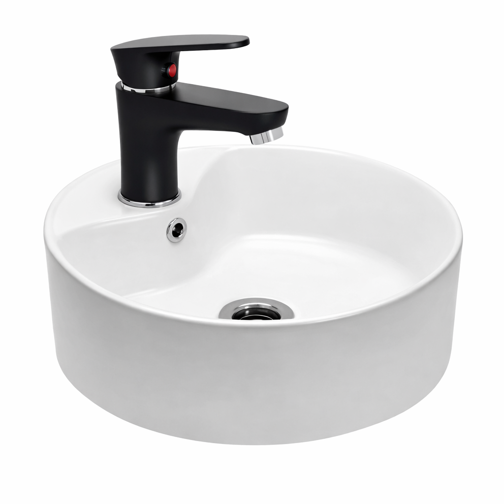 Combo Grifería Mozart Doha 7261 + Bacha Apoyo Peirano Bch02