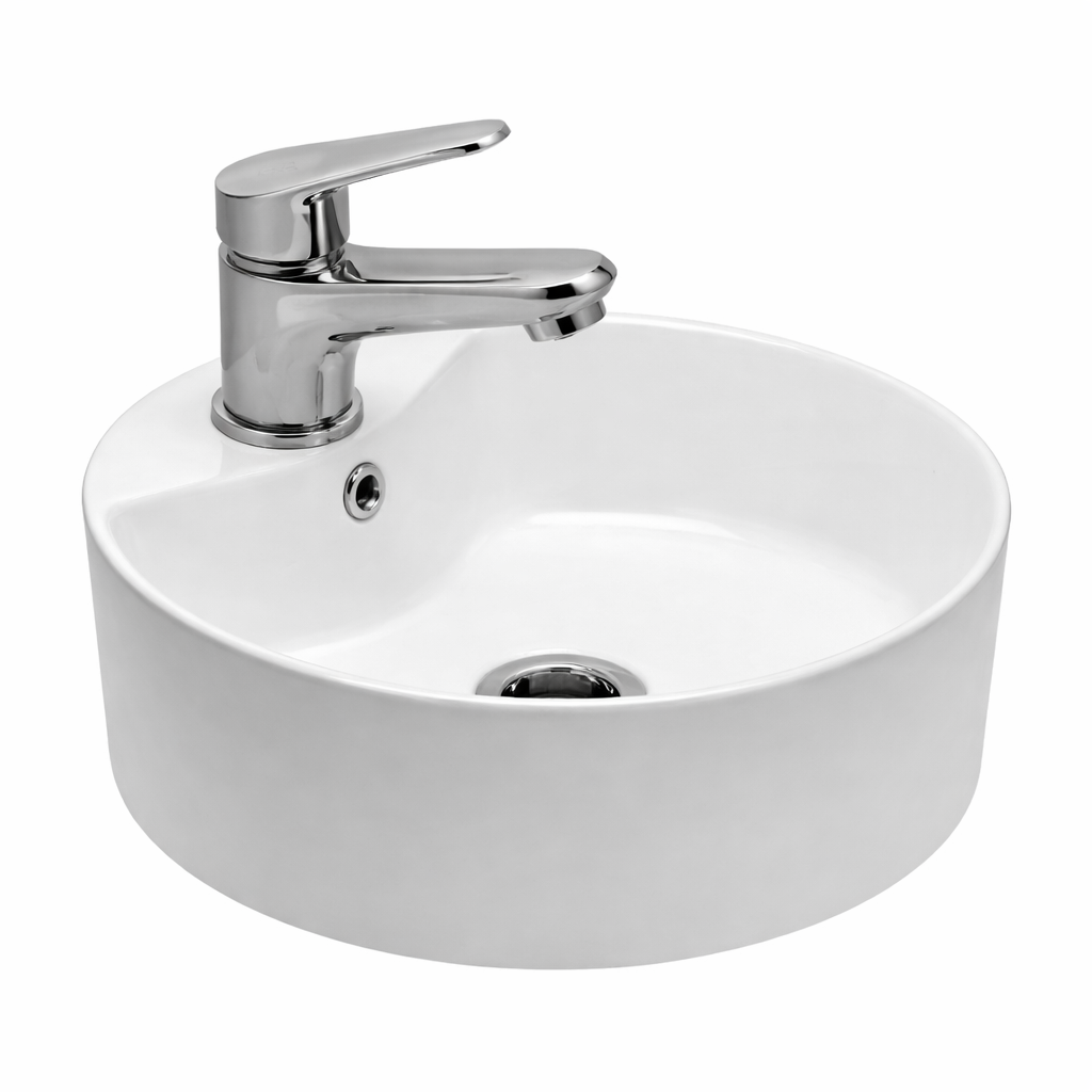 Combo Grifería FV Compacta (0181/m4) + Bacha Apoyo Peirano Bch02