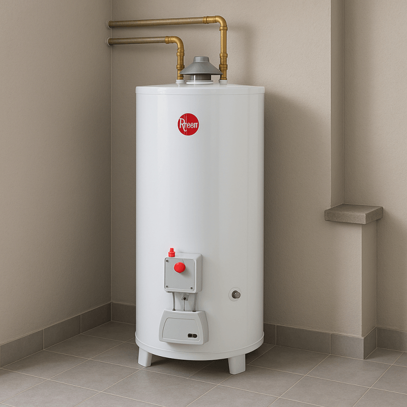 Termotanque Gas de Pie 80 Lts Rheem (TPG080GNRH)