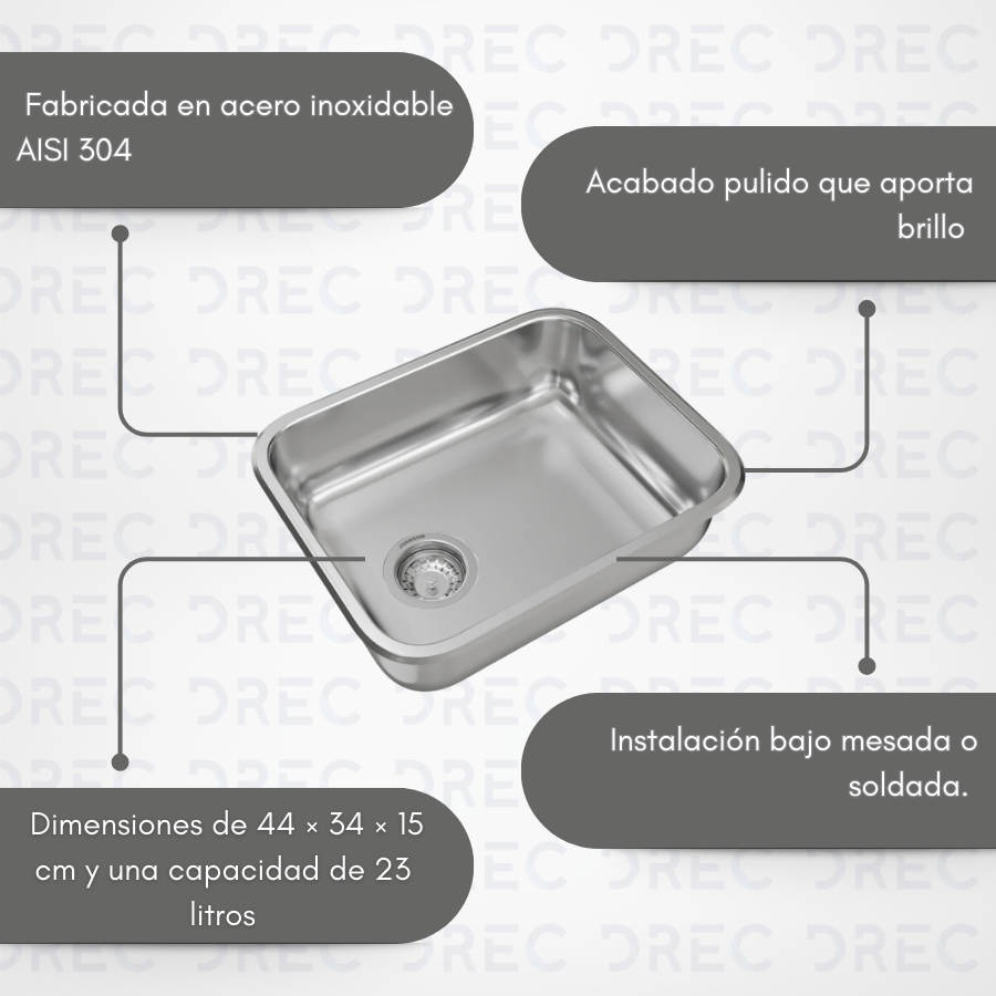 Bacha Johnson Acero (E44) C/ Sopapa Apisocesu