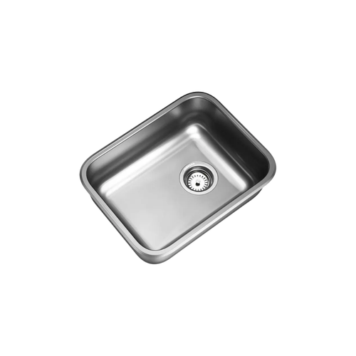 Bacha de Cocina Johnson Acero (E44) + Sopapa Apisocesu Incluída