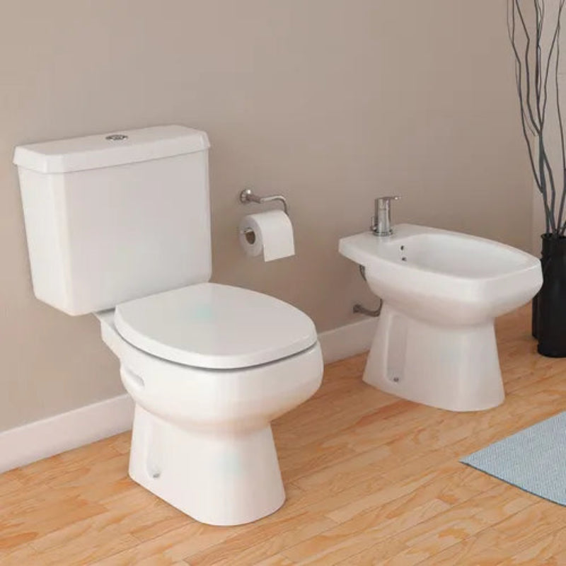 Combo Roca Monaco Inodoro Largo + Deposito Dual + Bidet (SIN ASIENTO)