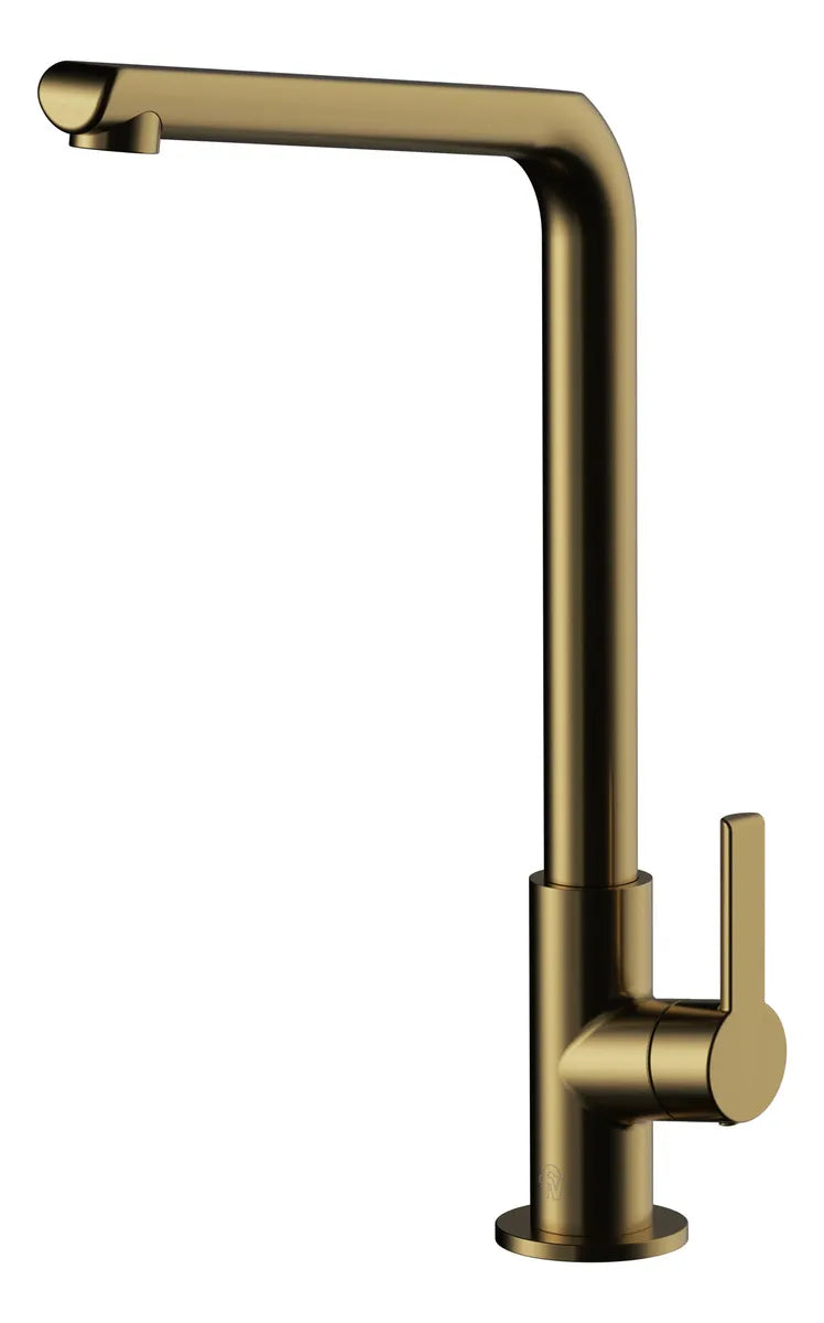 Griferia Cocina Monocomando Alta Fv Cipres Brushed Brass (411.04/n2-bb)