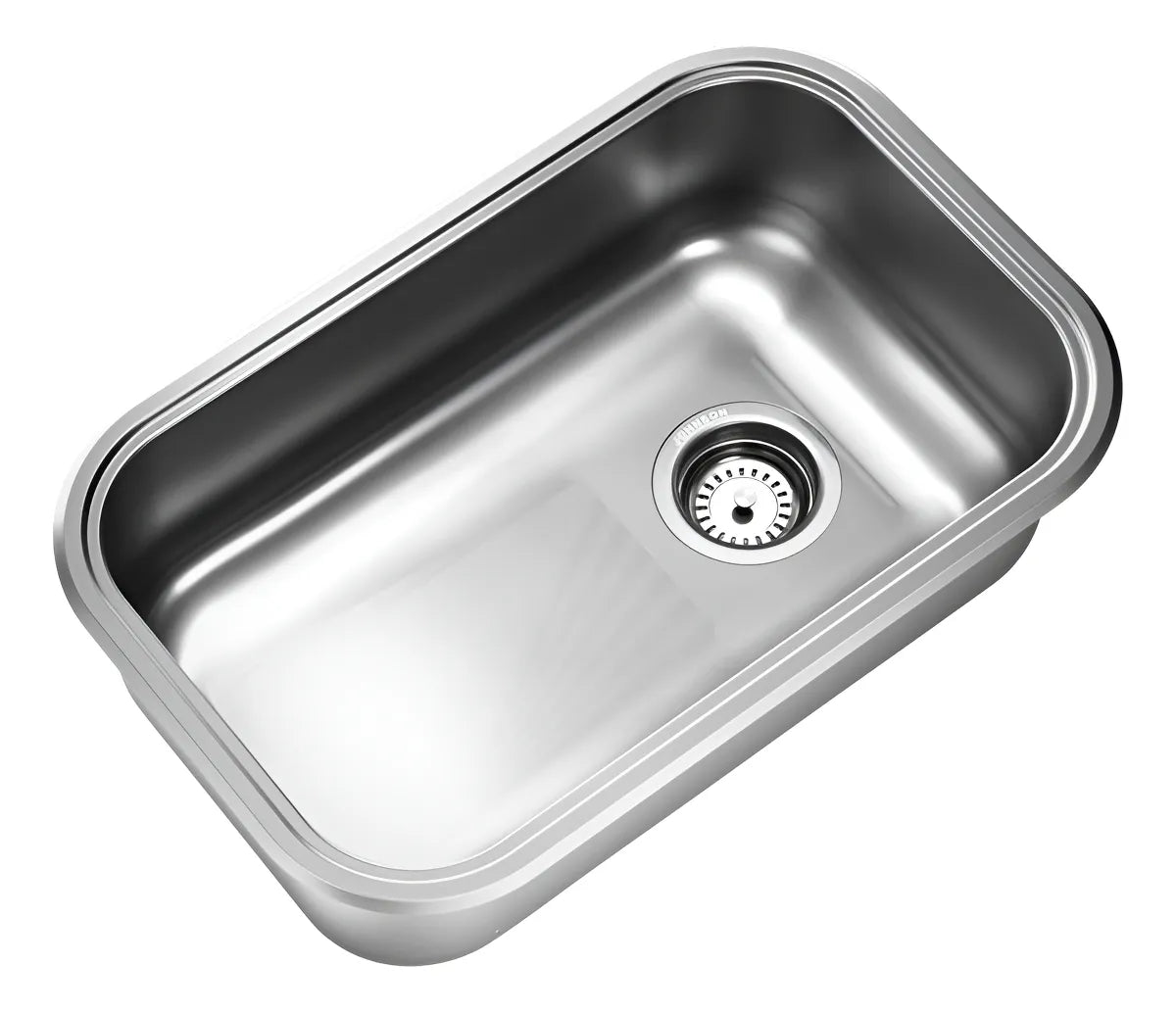 Pileta de cocina simple Johnson acero (ZN 52/18 A CR)