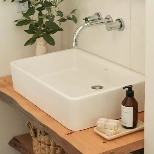 Bacha De Baño De Apoyar Ferrum Country Baja (L16KF)