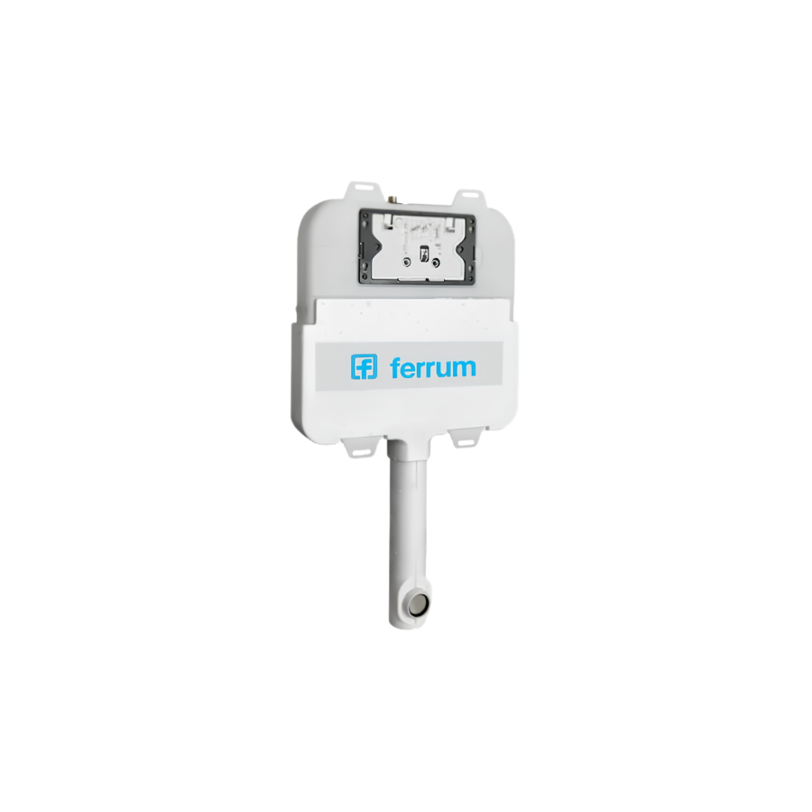 Depósito de Embutir Extrachato Ferrum + Tapa Tecla Dual (D92TE + VTA50-01)