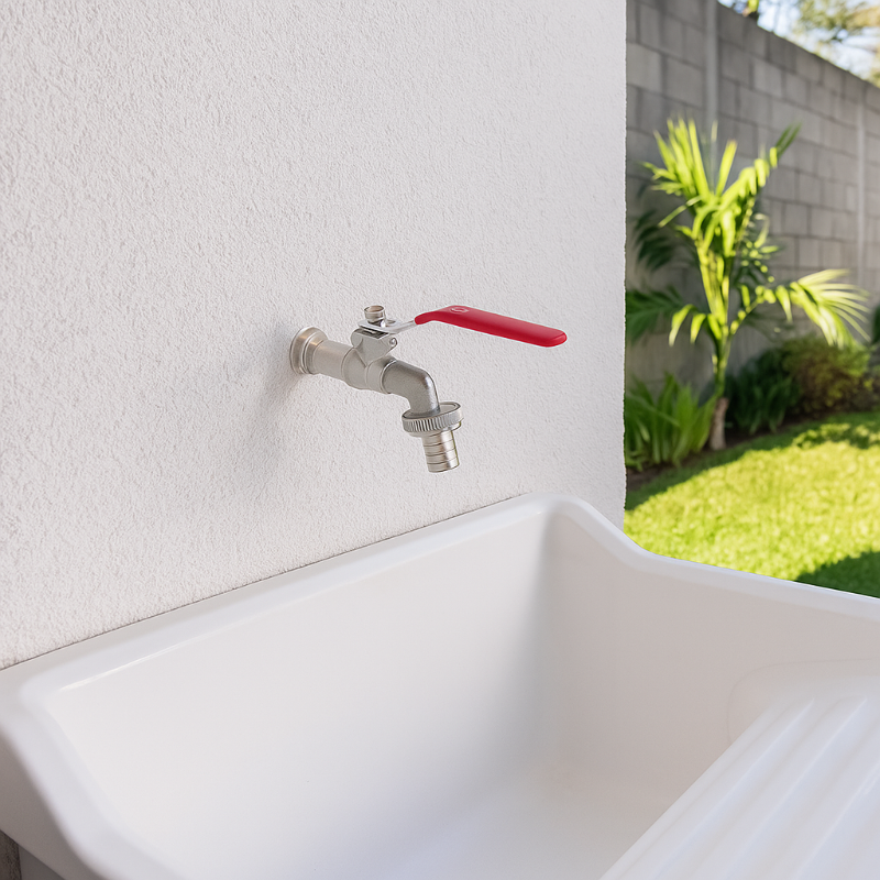 Grifería Lavadero Esférica 3/4 Mozart (9453)