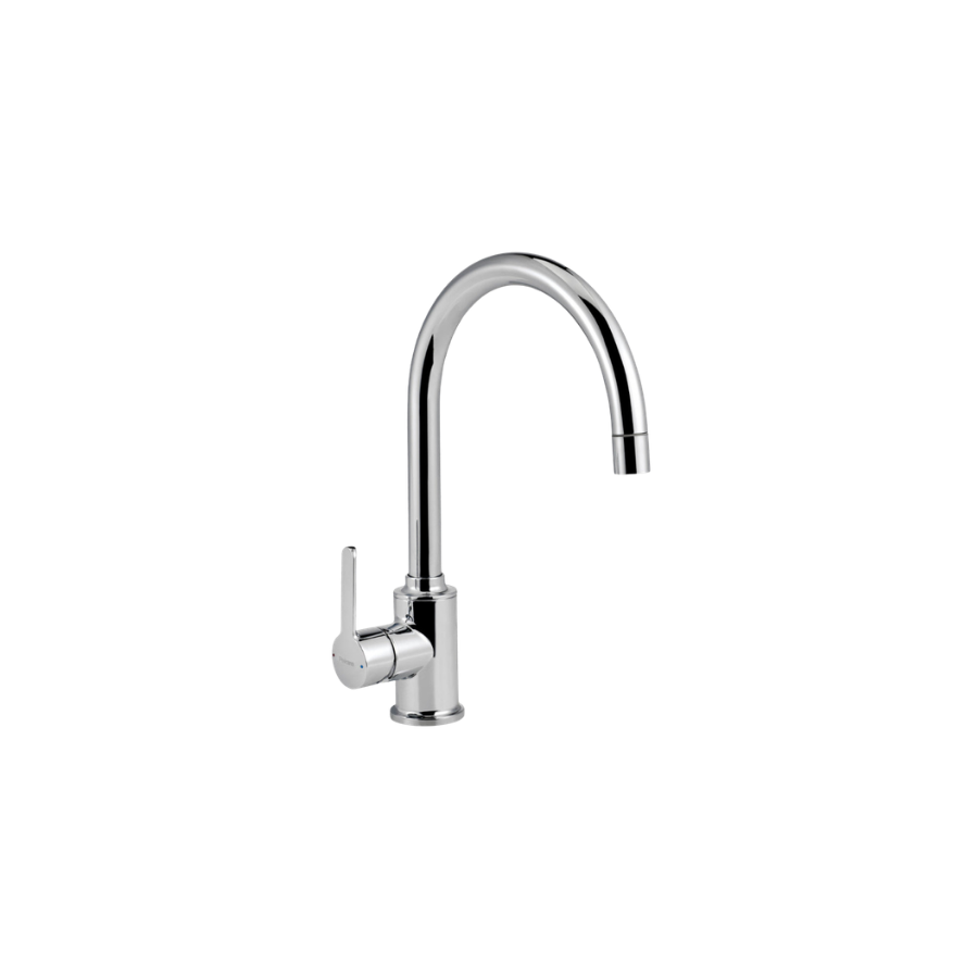 Grifería de Cocina Monocomando Peirano Move Cromo con Rociador Extraíble (20-146)