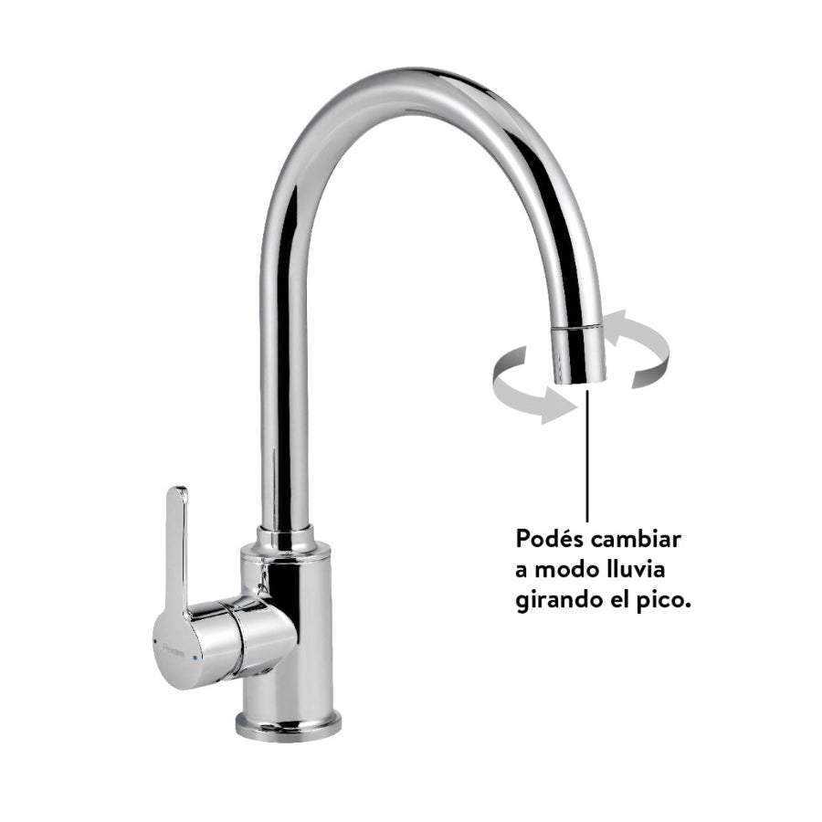 Grifería de Cocina Peirano Move CR (20-146)