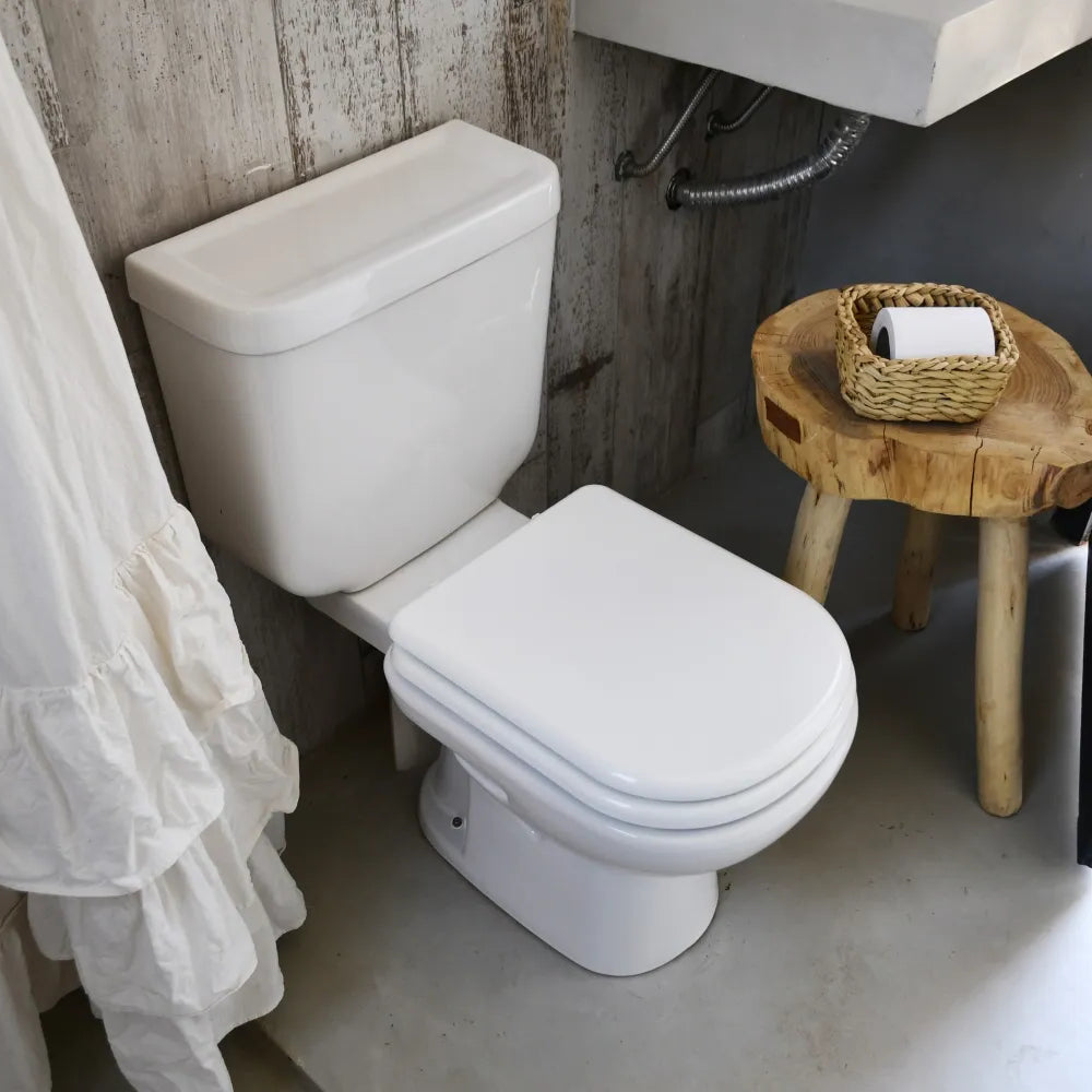 Combo Ferrum Bari Inodoro Largo + Mochila (SIN ASIENTO)