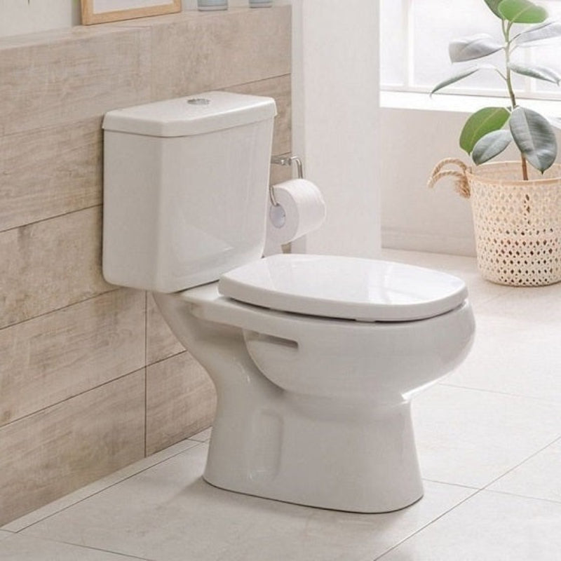 Combo Roca Monaco Inodoro Largo + Depósito + Tapa Asiento (80102)