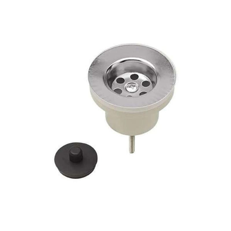 Sopapa PVC Roscada c/reja Acero Inox. Piazza (5080114)