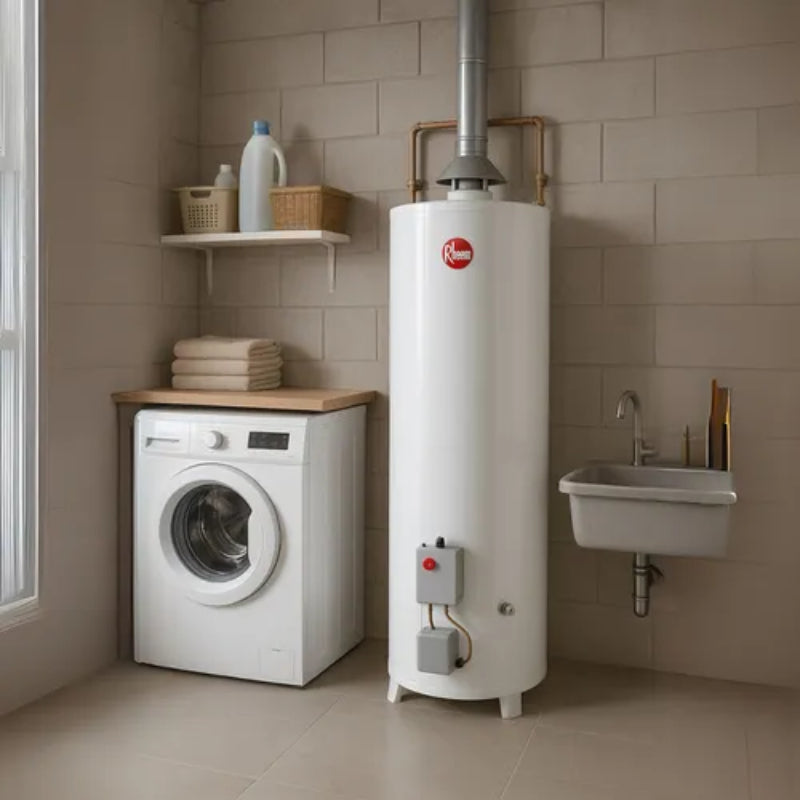 Termotanque Gas Natural de Pie Rheem (TPG120GNRH)