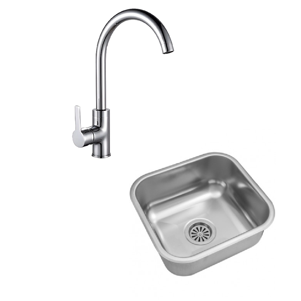 Combo Bacha Johnson ee 37/18 + Griferia Hydros Calyx (16911)