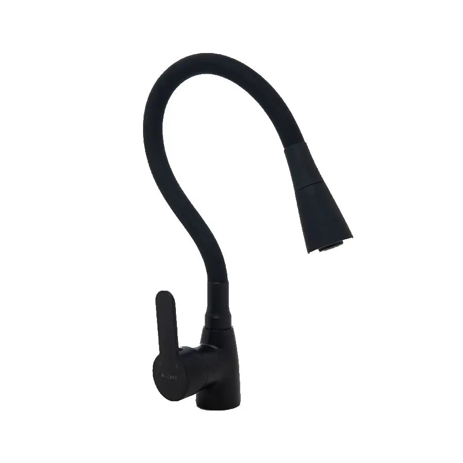 Griferia de Cocina Pico Flexible Negra Mozart (8321)