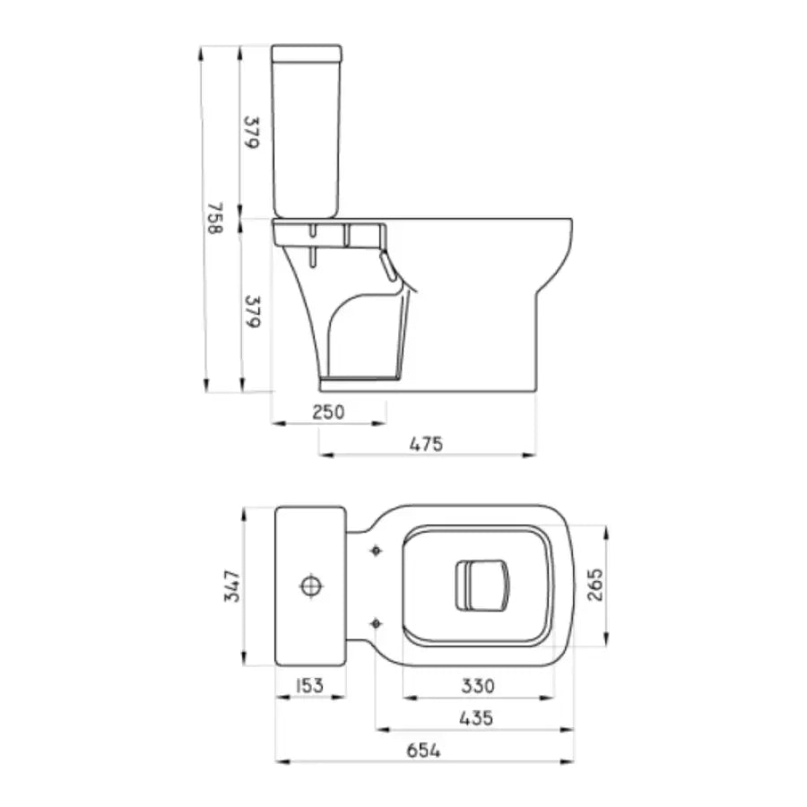 Lavatorio Ferrum Andina Sin Columna (LEA1)/(LEA3) - Bachas