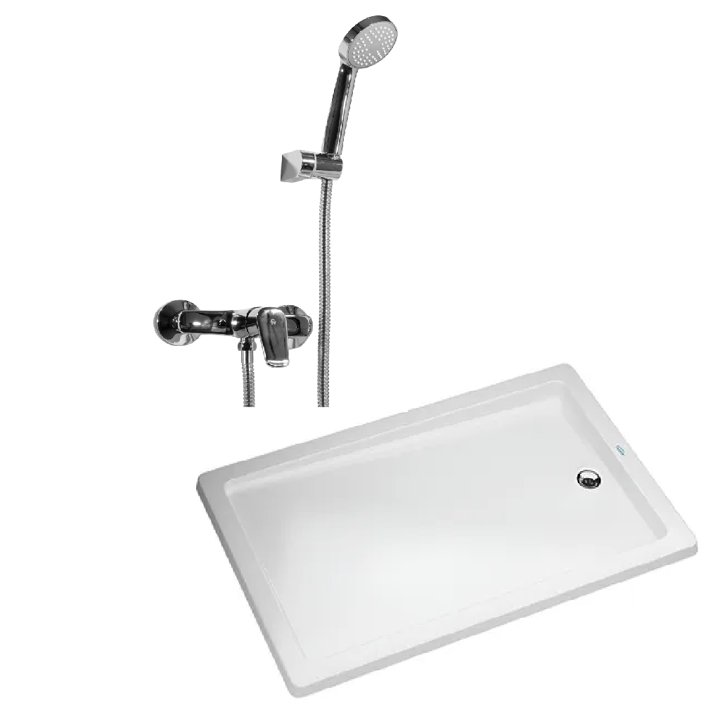 Combo Receptaculo Ferrum Khios 120cm (RA12) + Grif. FV Inicia (0311/R2)