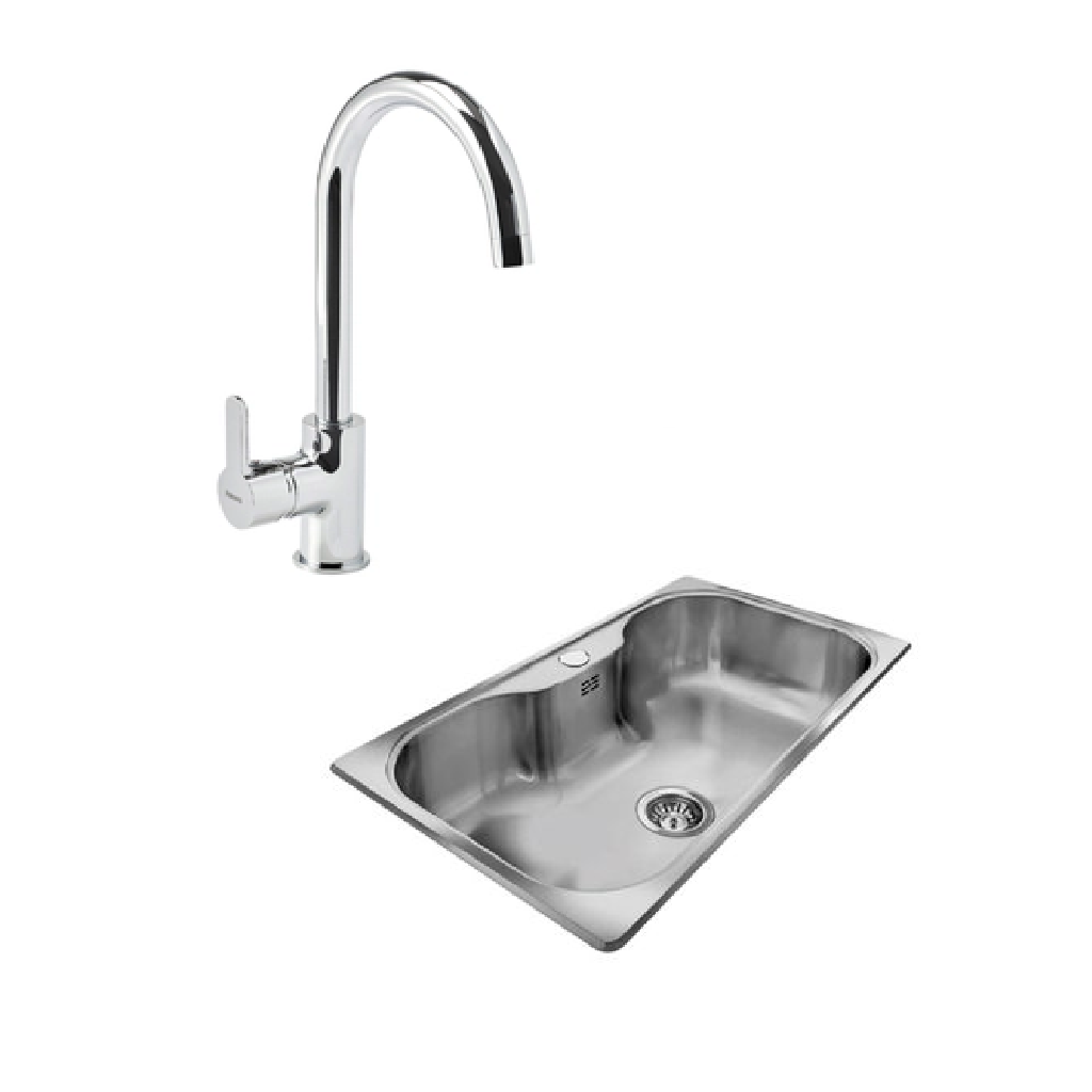 Combo Bacha Johnson SI85A + Griferia Peirano Move (20-146)