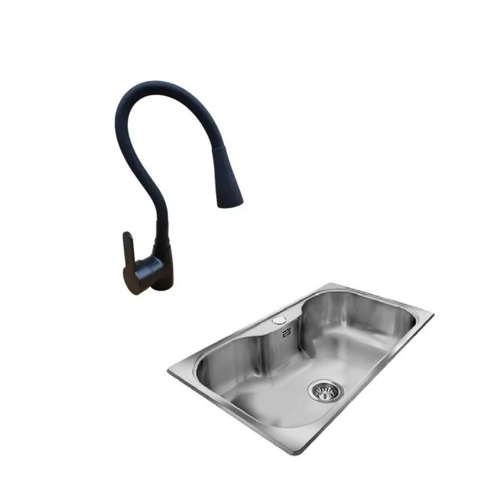 Combo Bacha Johnson SI85A + Griferia Mozart seul (8321)