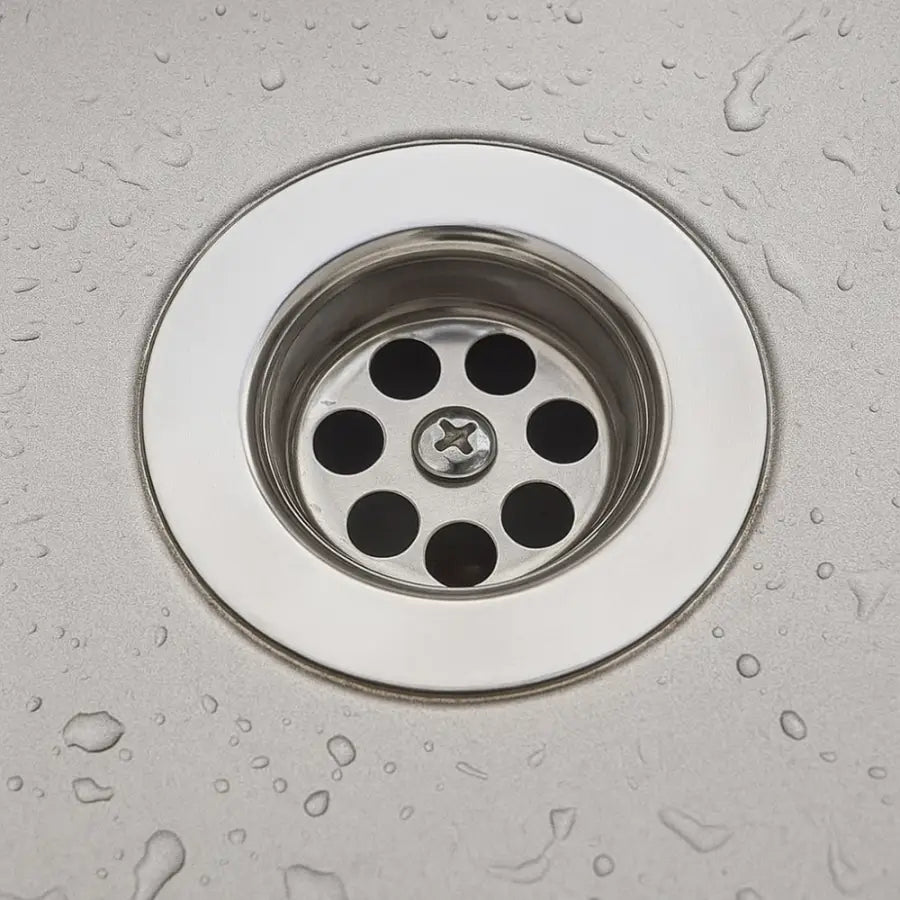 Sopapa PVC Roscada c/reja Acero Inox. Piazza (5080114)