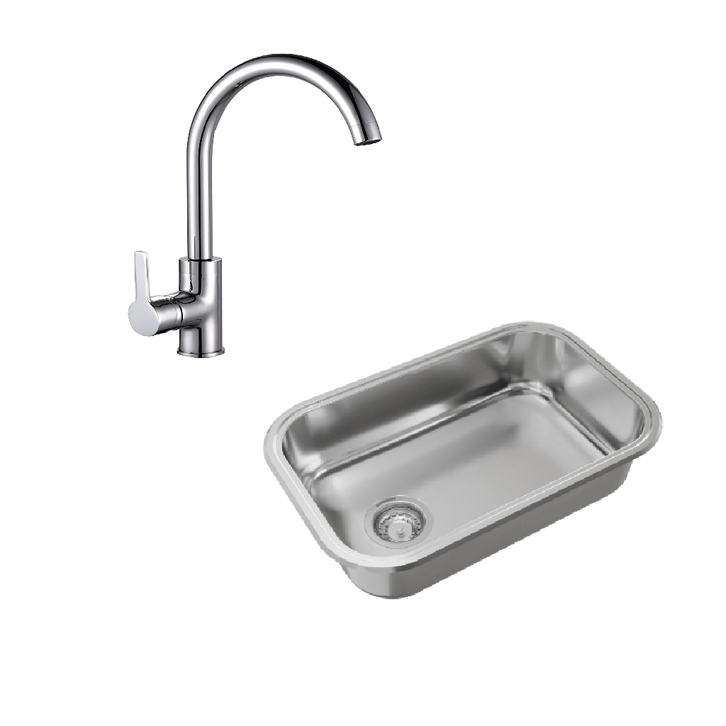 Combo Bacha Johnson zn 52/18a + Griferia Hydros Calyx (16911)